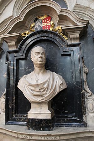 Bust of John Freind, Westminster Abbey