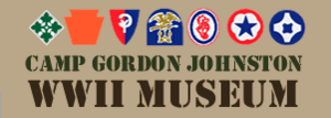 Logo of Camp Gordon Johnston Museum