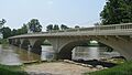 Carrollton Bridge, eastern side