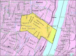 Census Bureau map of Tenafly, New Jersey