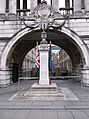 Civil Service Rifles Memorial, front (3)