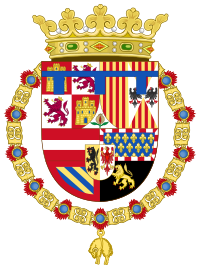 Coat of Arms of the Prince of Asturias-Azur Label (1560-1578)