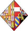 Coat of arms of Margaret of Austria (princess of Spain)