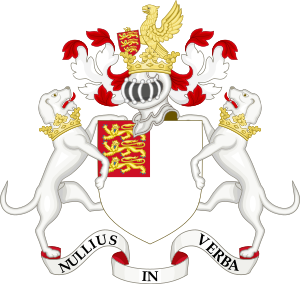 Coat of arms of the Royal Society