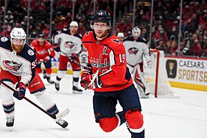Columbus Blue Jackets at Washington Capitals - February 8, 2022 - Nicklas Bäckström (51873205890)