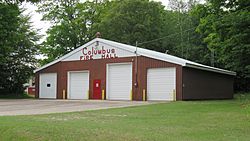 Columbus Township (Luce County, MI) fire department