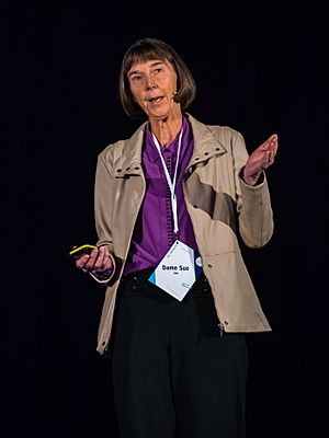Dame Sue Ion at QED Question Explore Discover conference 2015 01