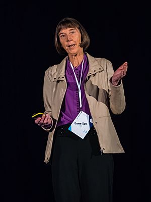 Dame Sue Ion at QED Question Explore Discover conference 2015 01
