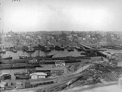 Darling Harbour, 1900