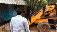 Destruction of Youth Centre, Auroville