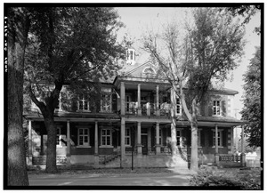 EXTERIOR, EAST FRONT - Number One (King's Palace), Main and Third Streets, Zoar, Tuscarawas County, OH HABS OHIO,79-ZOAR,20-9