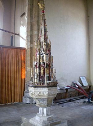 Elsing Church font and cover
