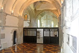 Ewenny Priory interior 062415