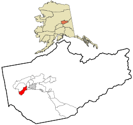 Location within Fairbanks North Star Borough and the U.S. state of Alaska