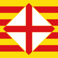 Flag of Barcelona province(official)
