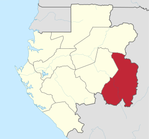 Haut-Ogooué Province in Gabon