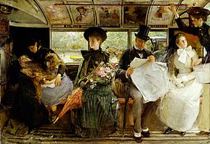 George William Joy - The Bayswater Omnibus
