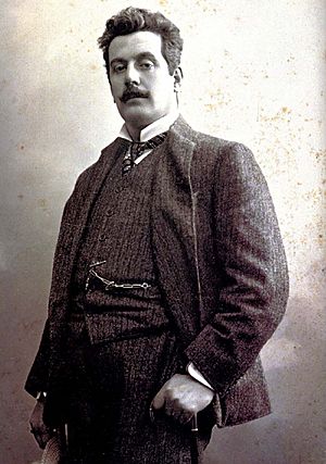 Giacomo Puccini by Mario Nunes Vais