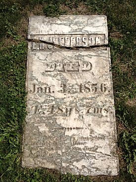 Grave of Eston Hemings Jefferson