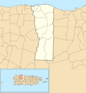 Hatillo, Puerto Rico locator map