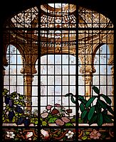 Henry G. Marquand House Conservatory Stained Glass Window