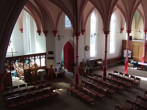 Holy Trinity Trowbridge nave and south transept