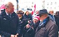 Jan Pietrzak and his adherents, at The Prosecutor Office, 28, Chocimska Street, Warsaw, 5 February 2024
