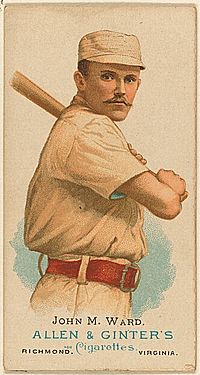 John M. Ward baseballcard