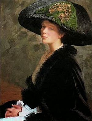 Lilla Cabot Perry, 1913 - The Green Hat.jpg