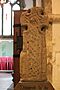 Medieval cross in Llandaff Cathedral