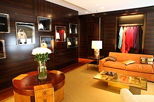 Louis Vuitton VIP room in Vienna