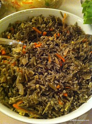 Manoomin (wild rice)