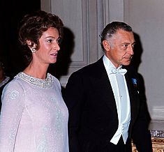 Marella and Gianni Agnelli 1966