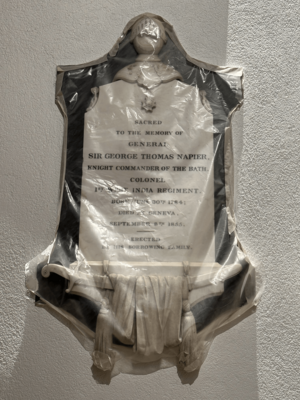 Memorial plaque of George Thomas Napier