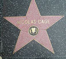 Nicolas Cage Walk of Fame