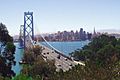 Oakland Bay Bridge from Yerba Buena Island