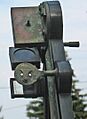 Octant pinnula and horizon mirror