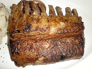 Outback Steakhouse rack of lamb