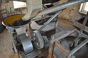 Pakenham Windmill - Stones - geograph.org.uk - 2221428