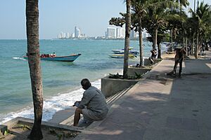 Pattaya Beach, Beach Road, Thailand