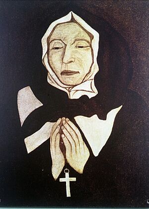 Pierre le Ber - Le vrai portrait de Marguerite Bourgeoys - 1700