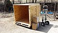 Plywood sheathed crate 2014-03-25