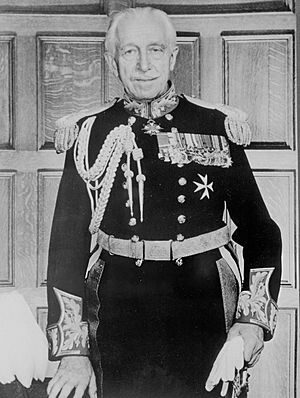Portrait of Governor General Georges Vanier (1965 UPI press photo)