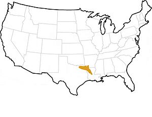 Procambarus natchitochae Species Distribution Map.jpg