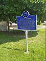Ralph Lembo Blues trail marker