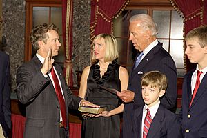 Rand Paul ceremonial swearing in