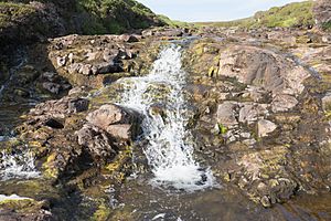 River Rha waterfall, Isle of Skye