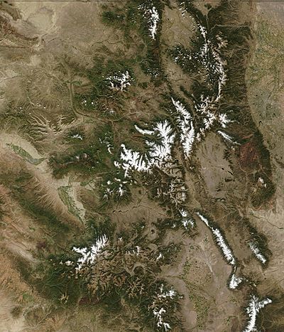 Rockies from space cropped to Colorado