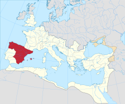 Location of Hispania Tarraconensis