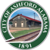 Official seal of Ashford, Alabama